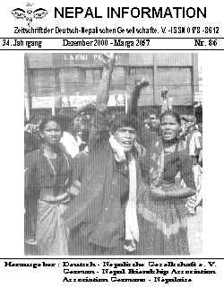 NEPAL  INFORMATION Nr. 86